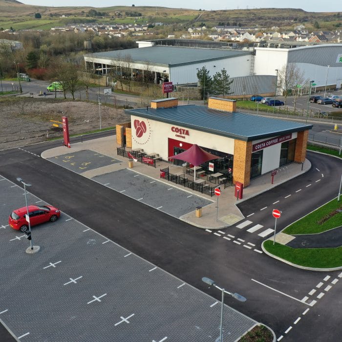 Costa Coffee Coffeehouse & Drive Thru, Brynmawr