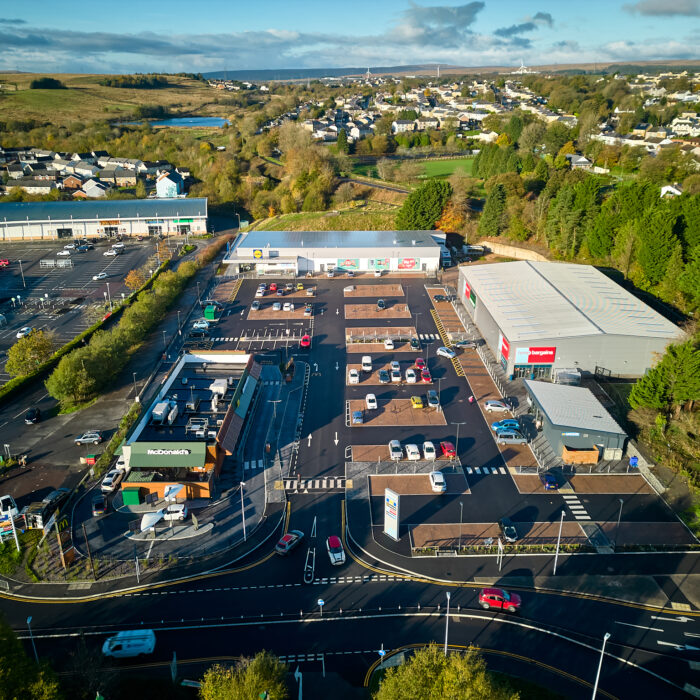 Lakeside Retail Park Development, Brynmawr