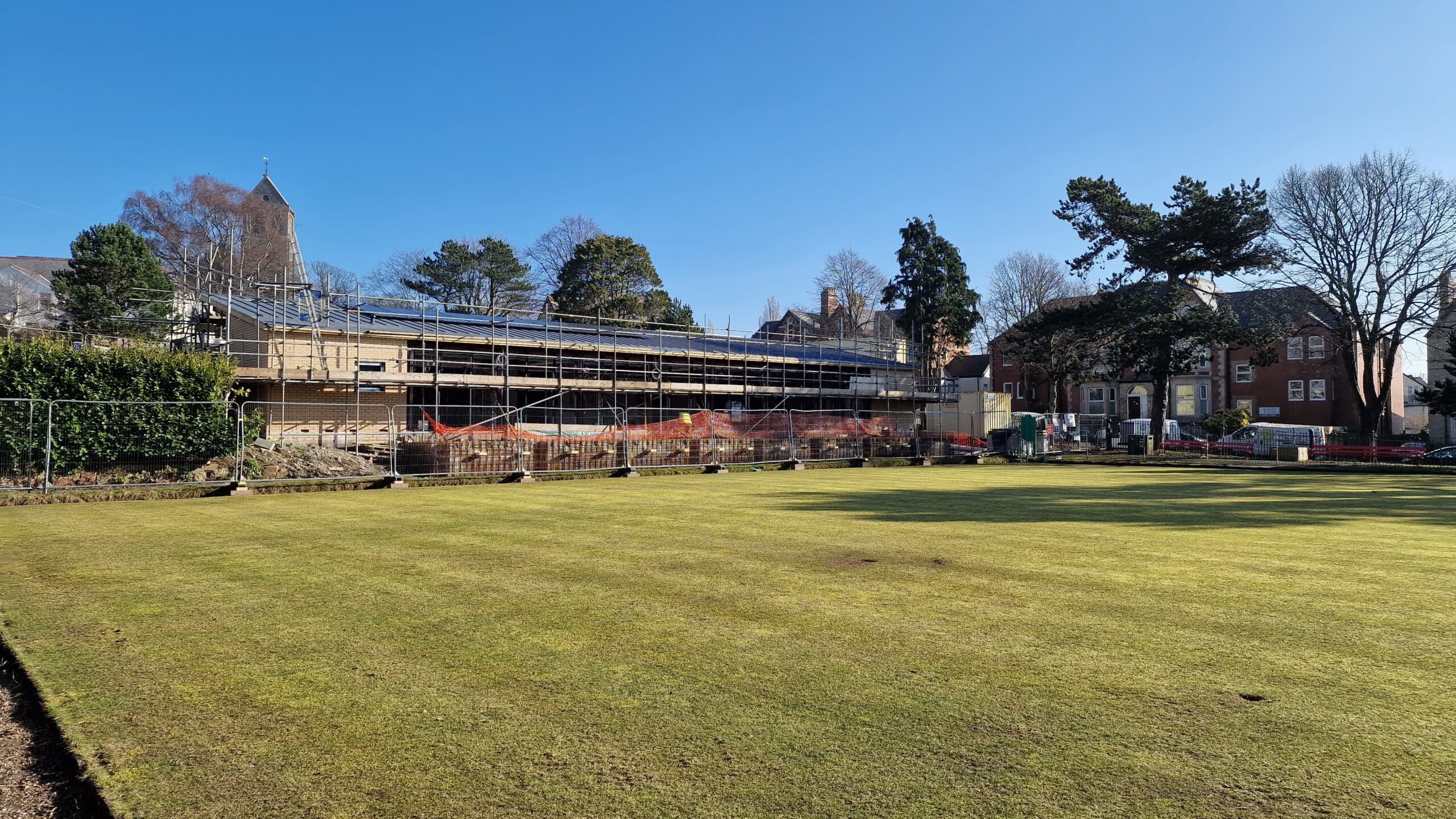 Progress at our Belle Vue Pavilion development!