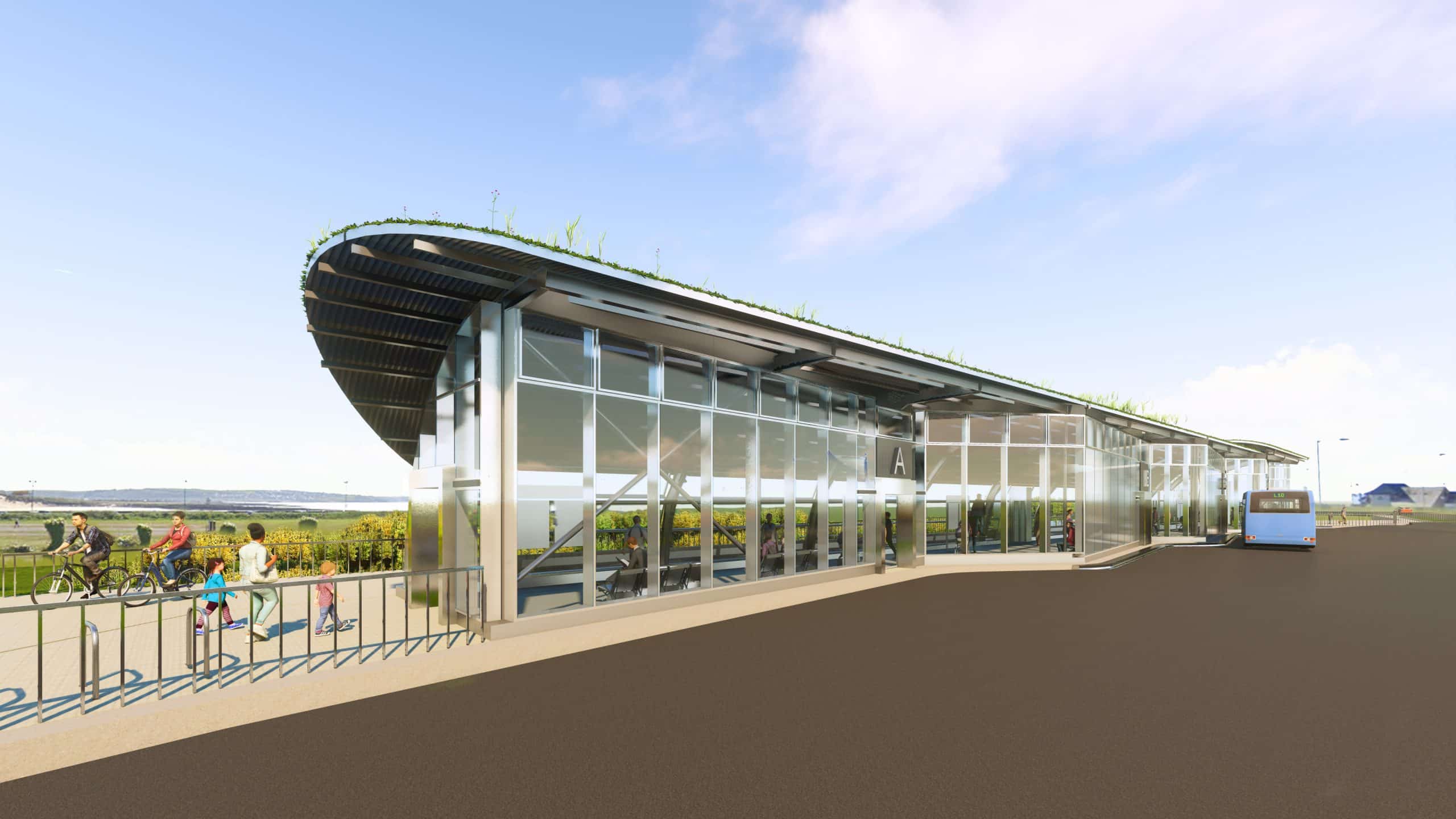 Work begins at the Porthcawl Metro-Link