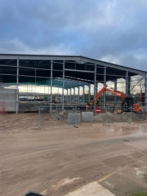 Works progressing well at Avonmouth project