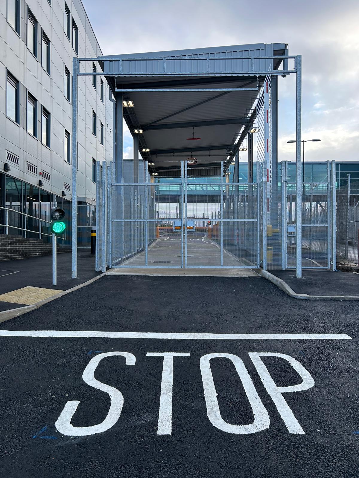 Bristol Airport Main Gate Phase 1 Handover Complete