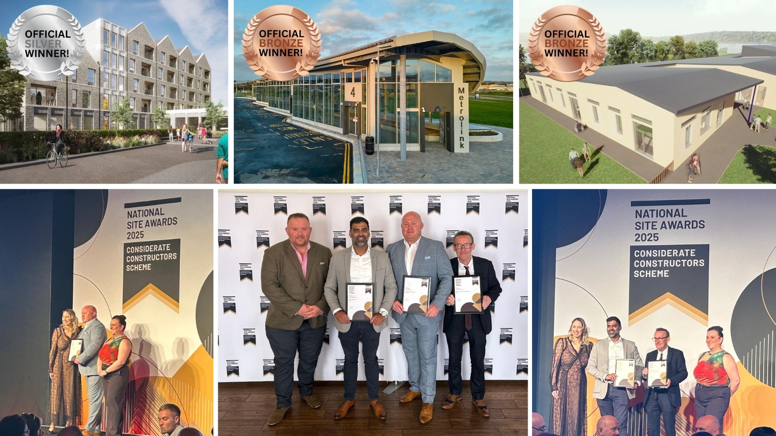 Triple Win at the CCS National Site Awards!