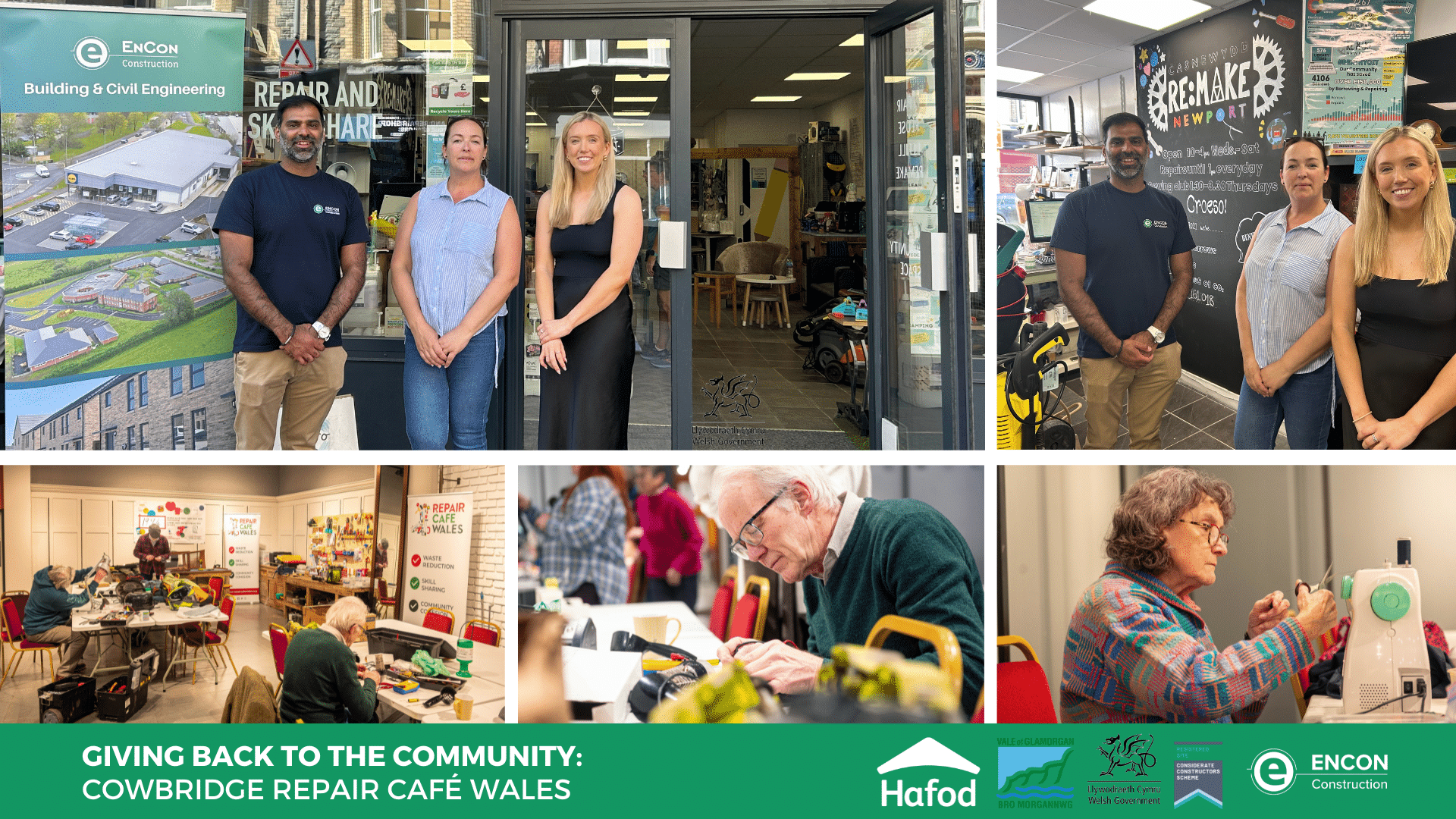 Former Cowbridge School – Repair Cafe Wales Donation