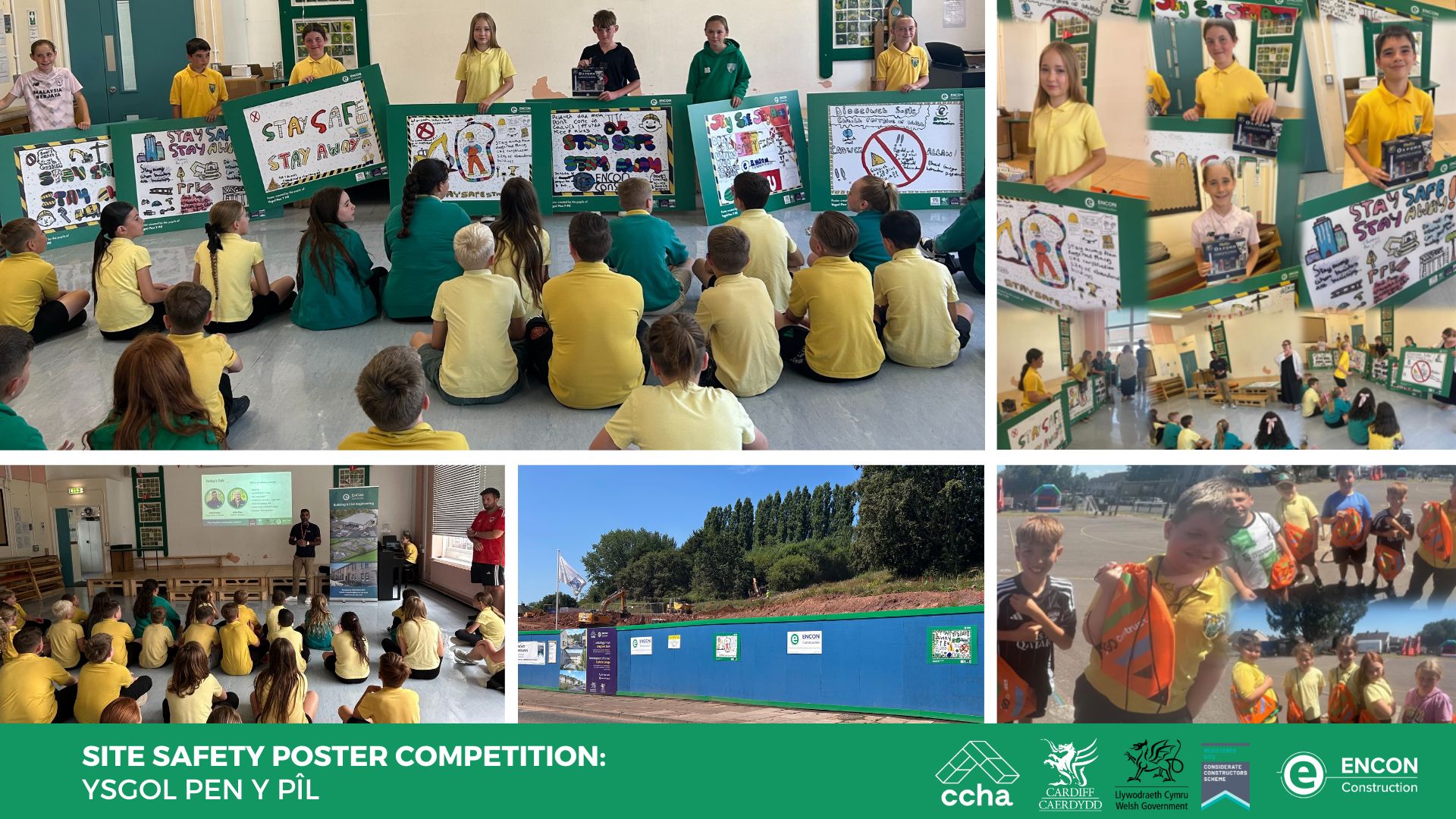 Ysgol Pen Y Pîl – Site Safety Talk & Poster Competition